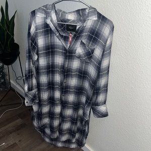 flannel dress